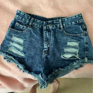 Shein Jean Shorts Size M